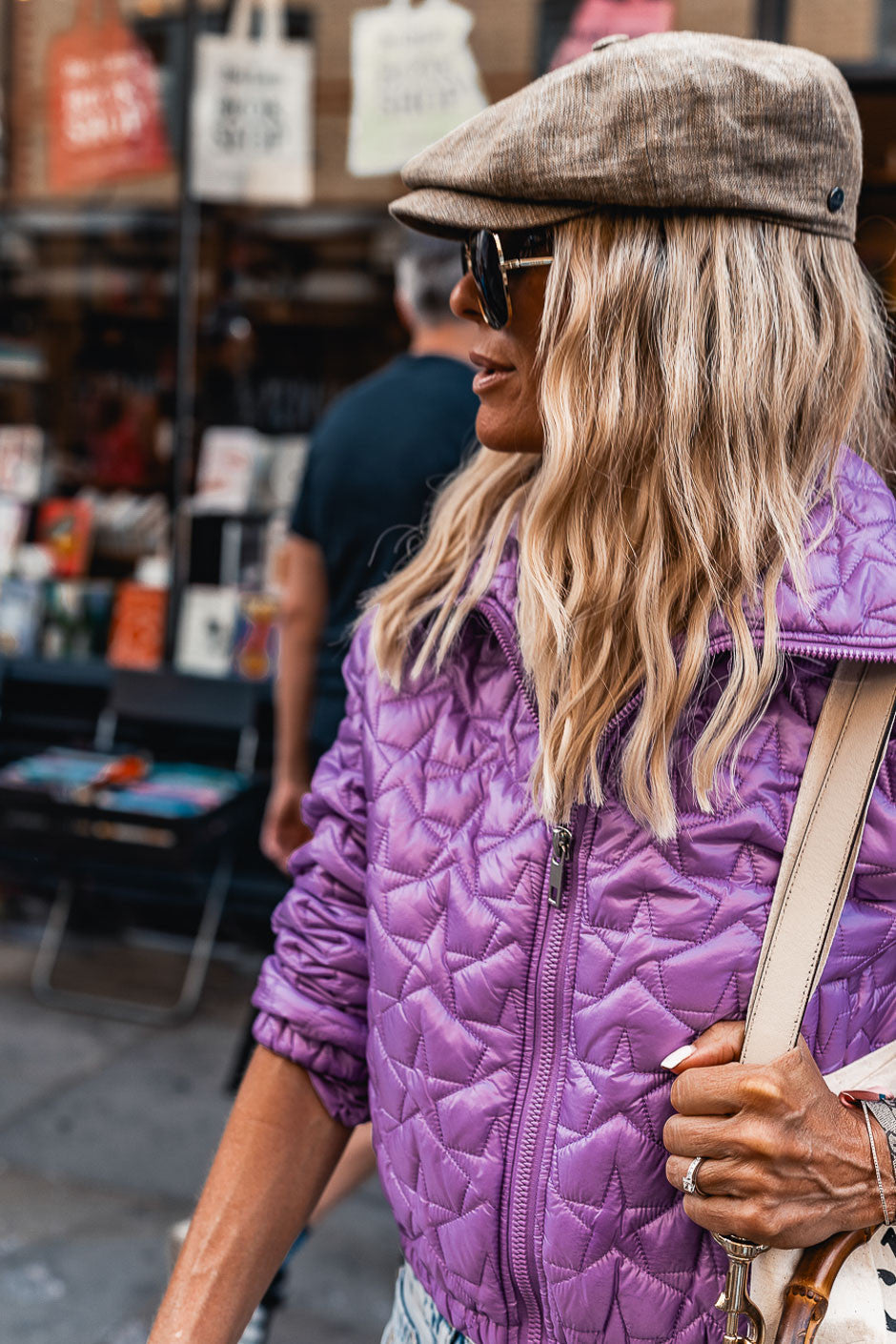 Doudoune Grungemama Yuna violet