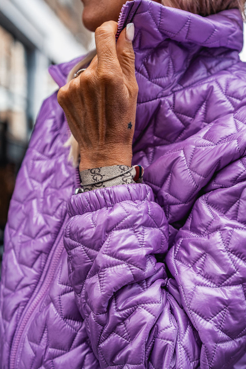 Doudoune Grungemama Yuna violet