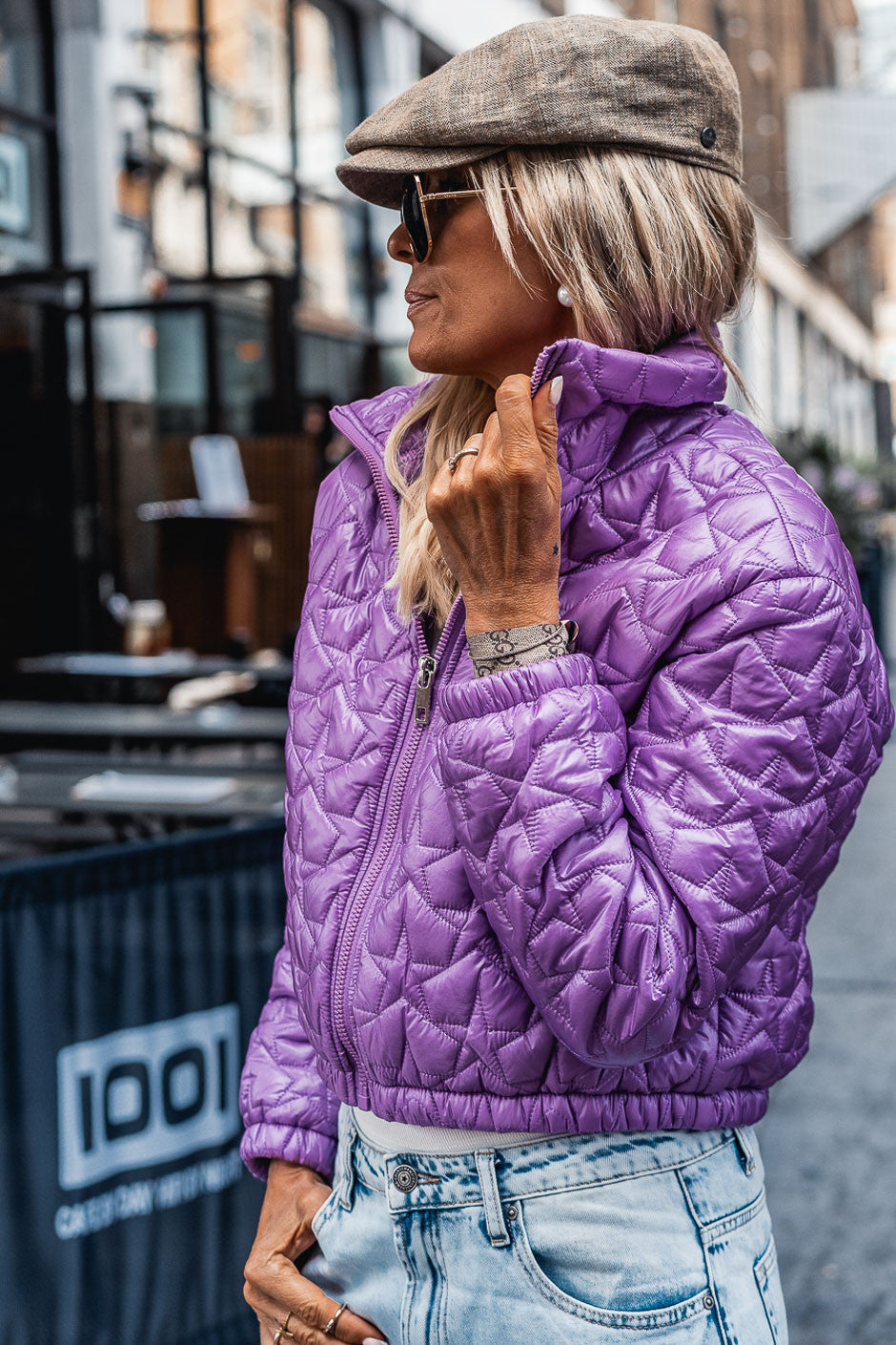 Doudoune Grungemama Yuna violet