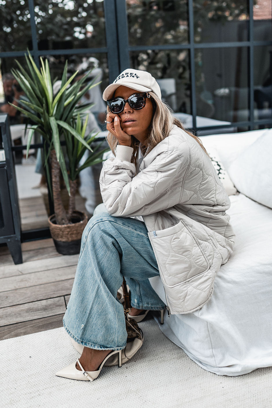 Doudoune Light Grungemama Tess ecru