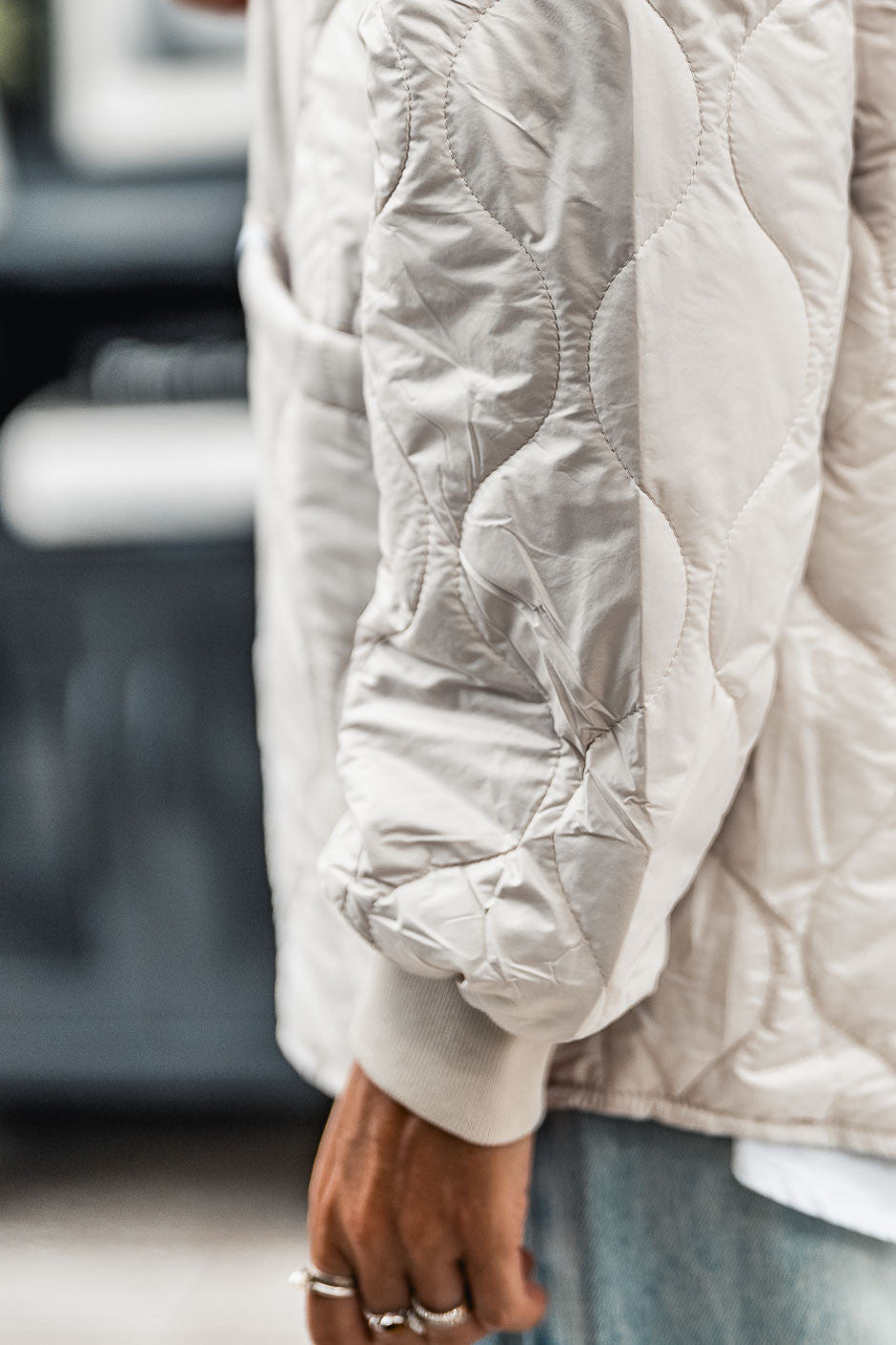 Doudoune Light Grungemama Tess ecru