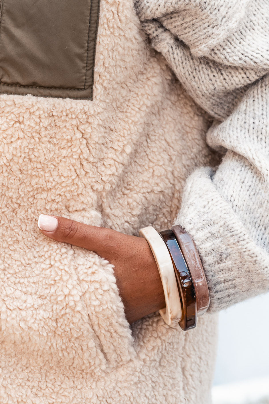 Doudoune réversible Grungemama Doris kaki