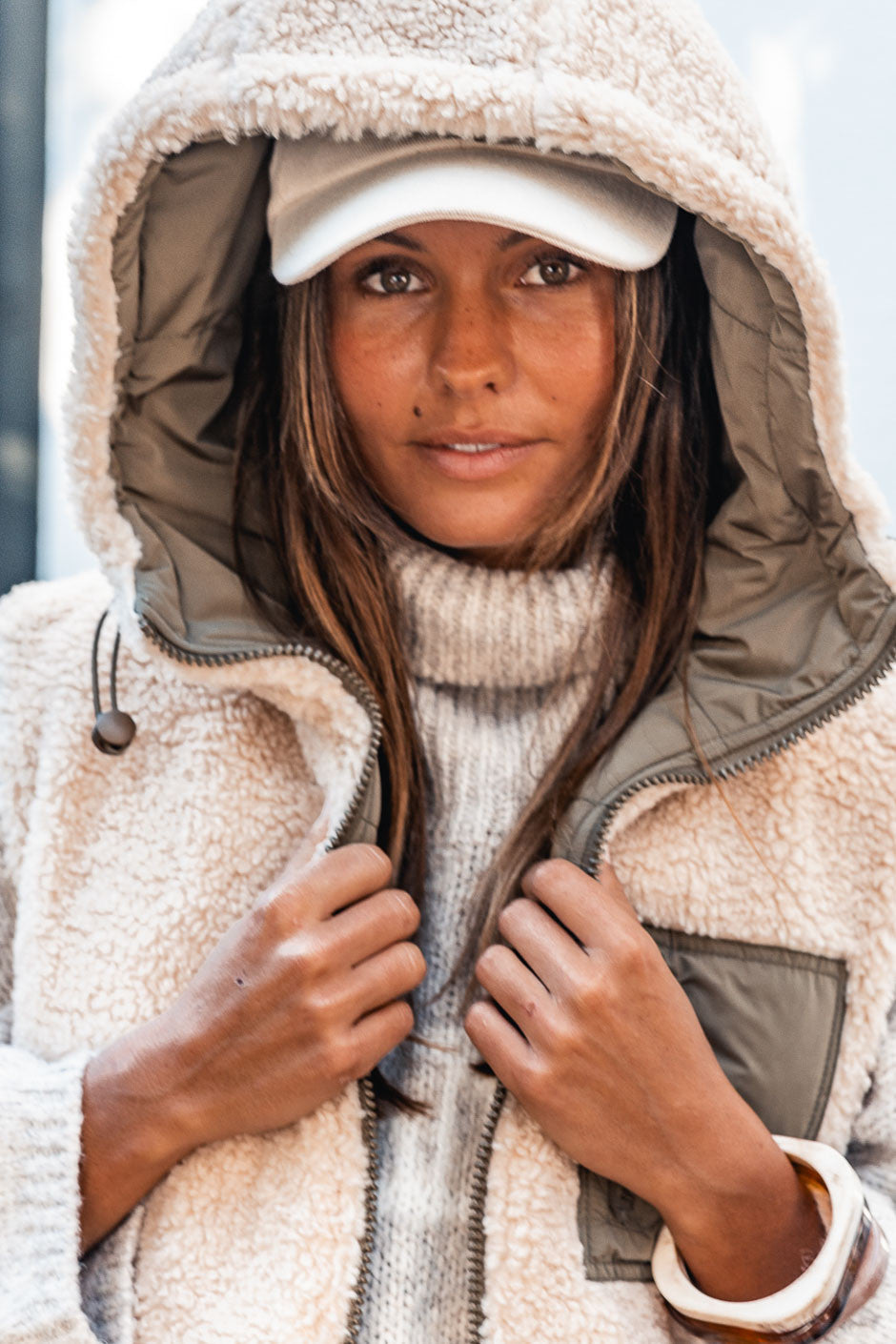 Doudoune réversible Grungemama Doris kaki