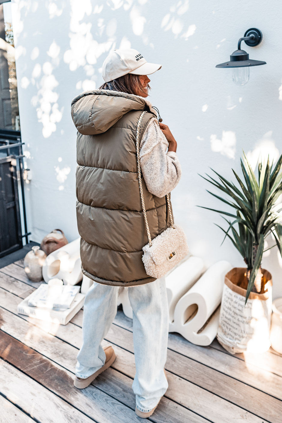 Doudoune réversible Grungemama Doris kaki