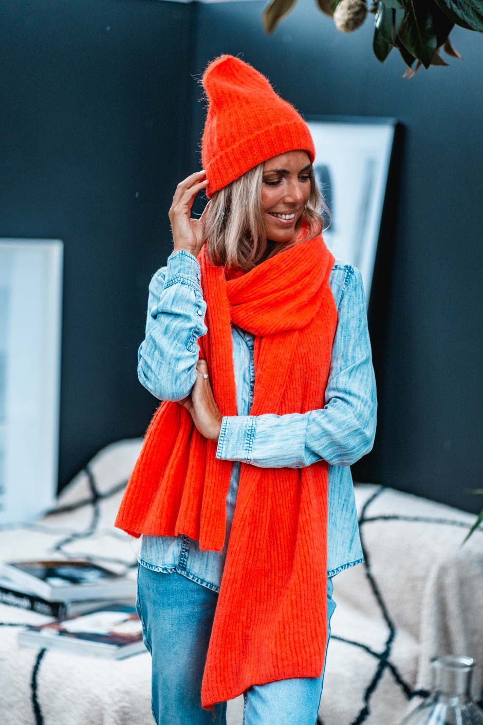 Echarpe Grungemama Lovely orange