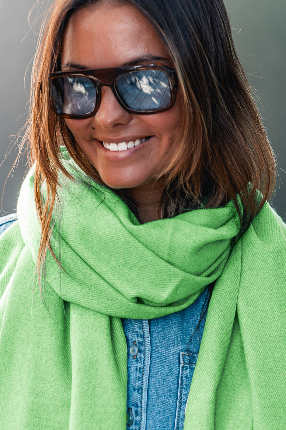 Echarpe Grungemama Paddy vert