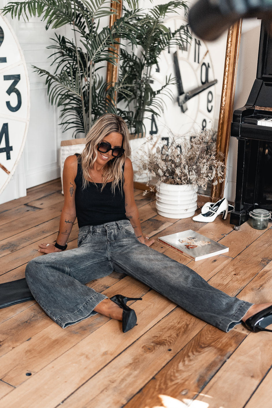 Escarpins Lizzie vernis noir