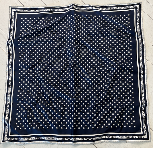 Foulard Grungemama Big Star marine