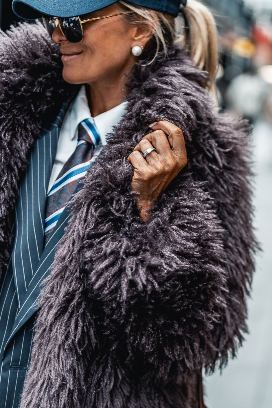 Fourrure Grungemama Claudia choco