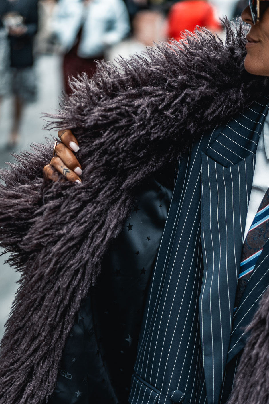 Fourrure Grungemama Claudia choco