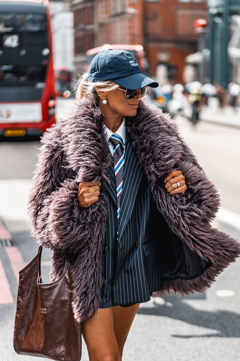 Fourrure Grungemama Claudia choco