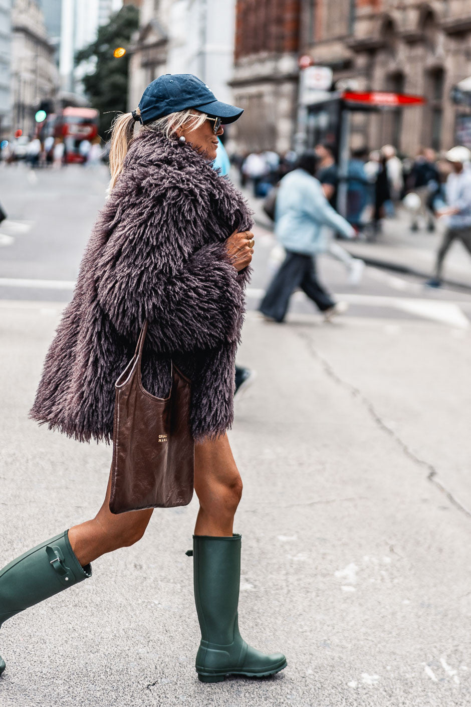 Fourrure Grungemama Claudia choco