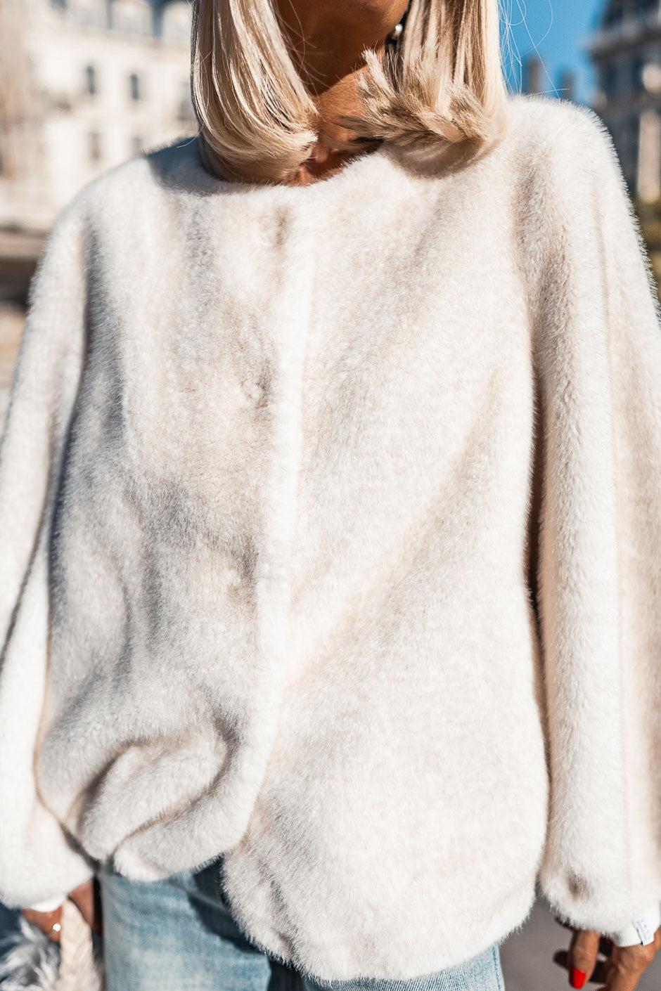 Fourrure Grungemama Gabriella ecru