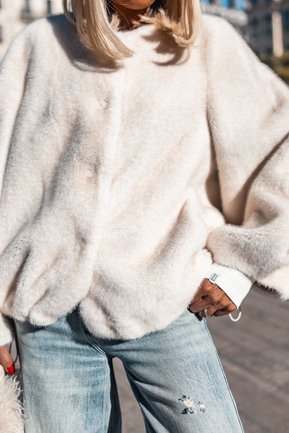 Fourrure Grungemama Gabriella ecru