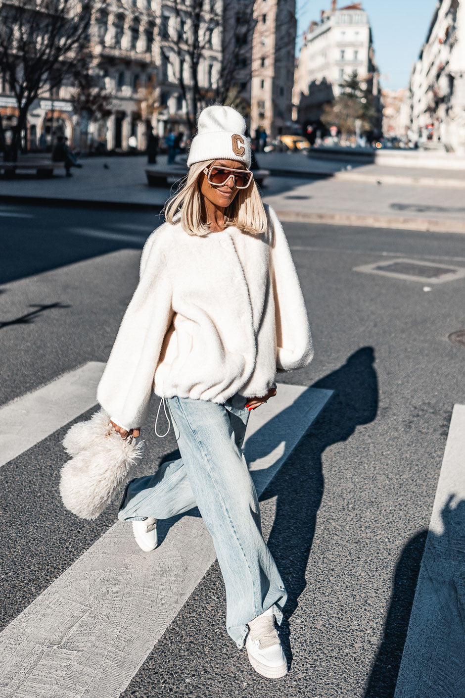 Fourrure Grungemama Gabriella ecru