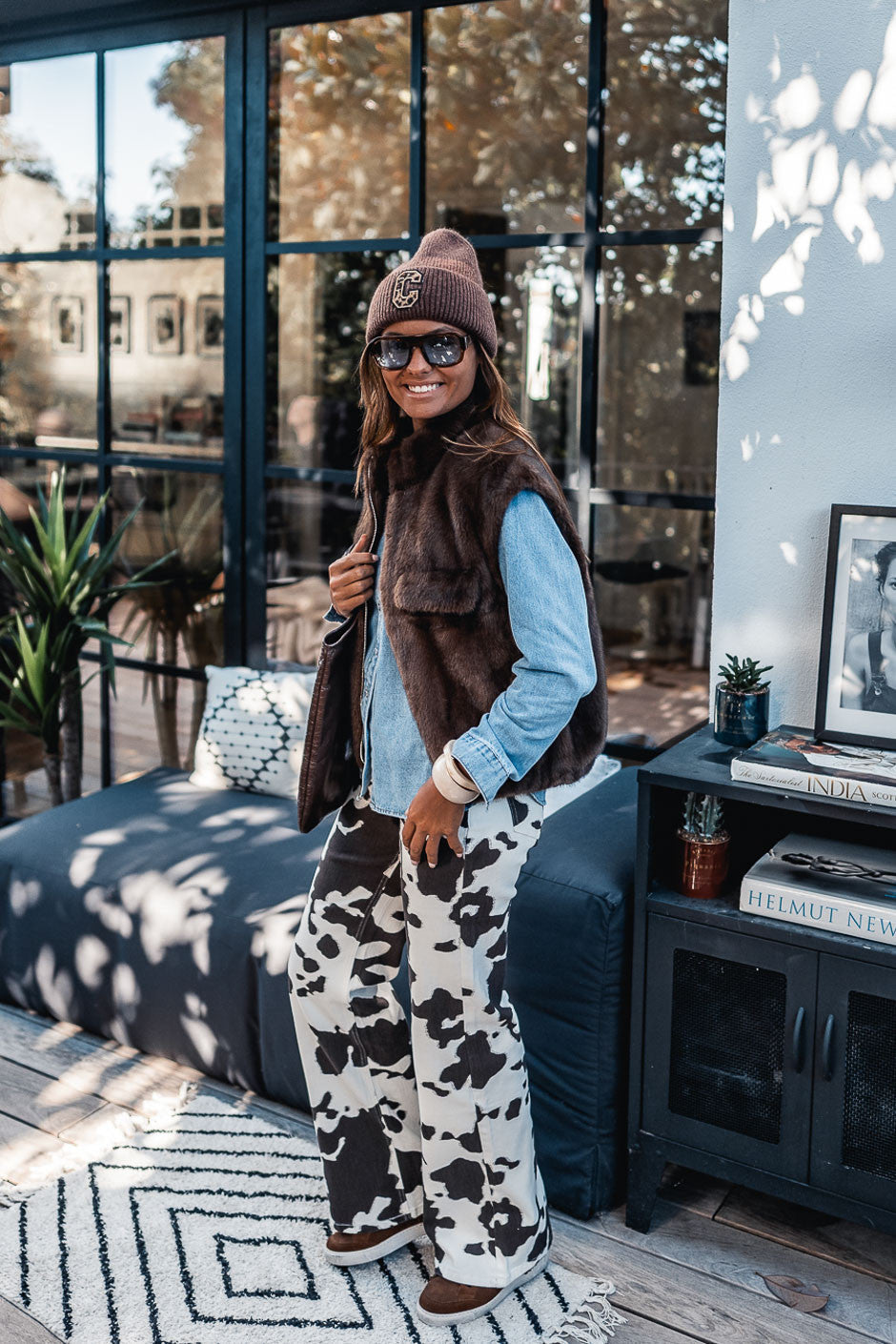 Fourrure Grungemama Gaby brown