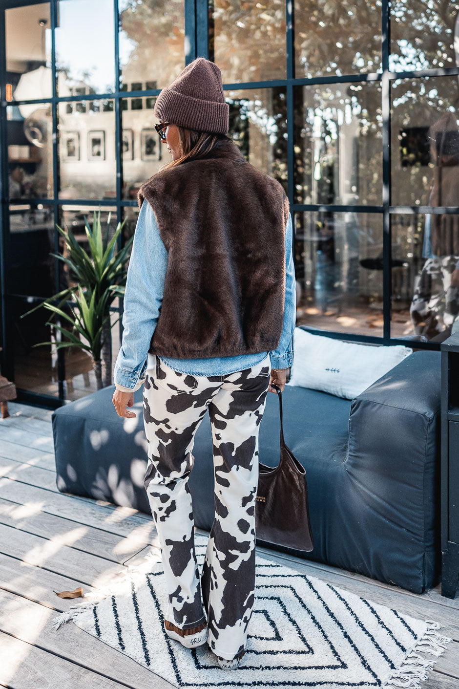 Fourrure Grungemama Gaby brown