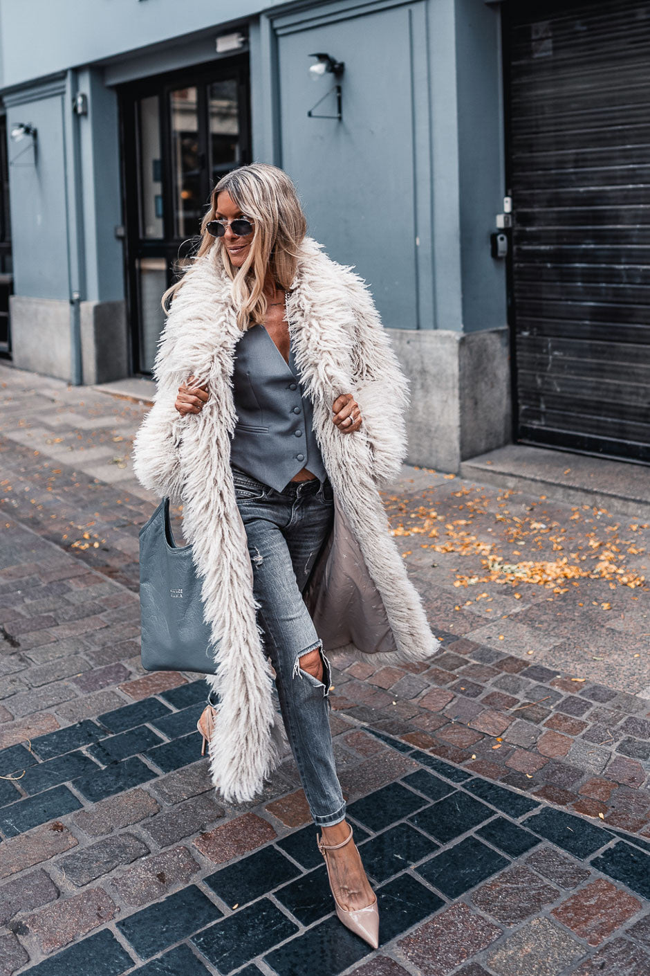 Fourrure Grungemama Marlene beige