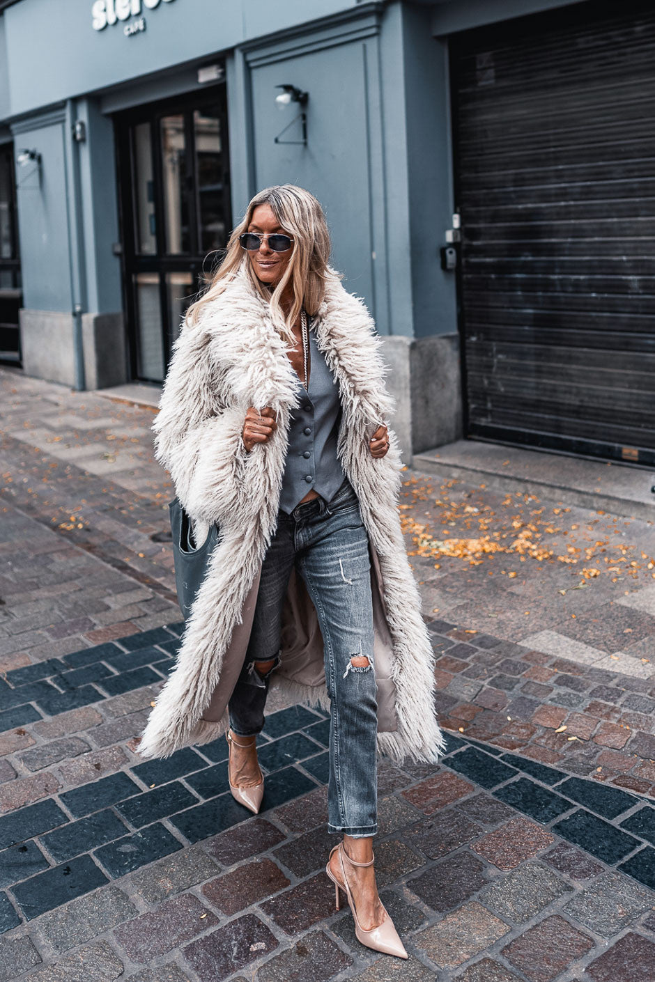 Fourrure Grungemama Marlene beige