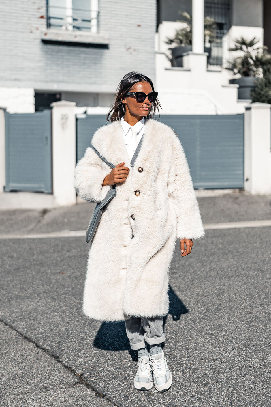 Grungemama Angela beige fur – GRUNGEMAMA