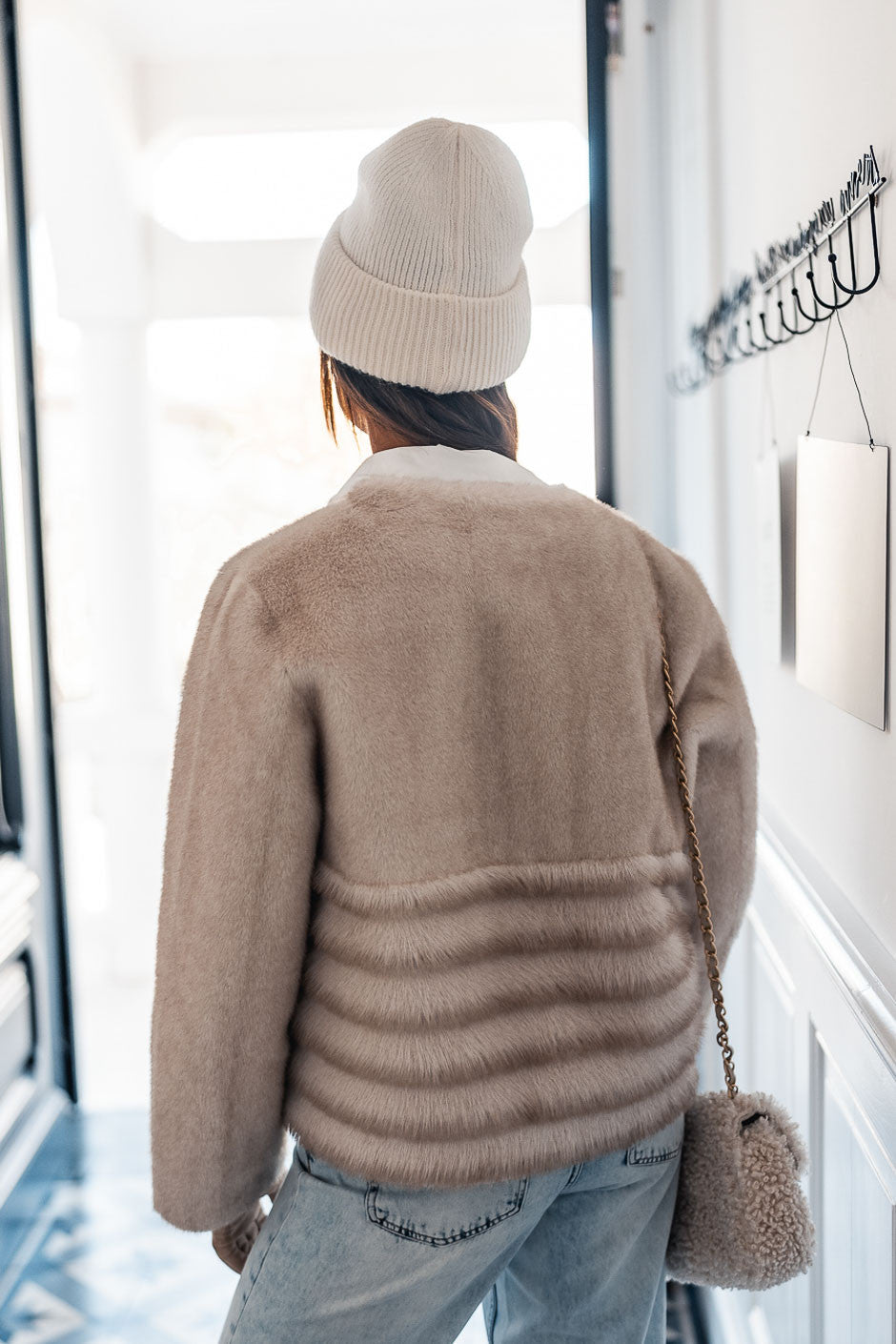 Fourrure Grungemama Sienne beige