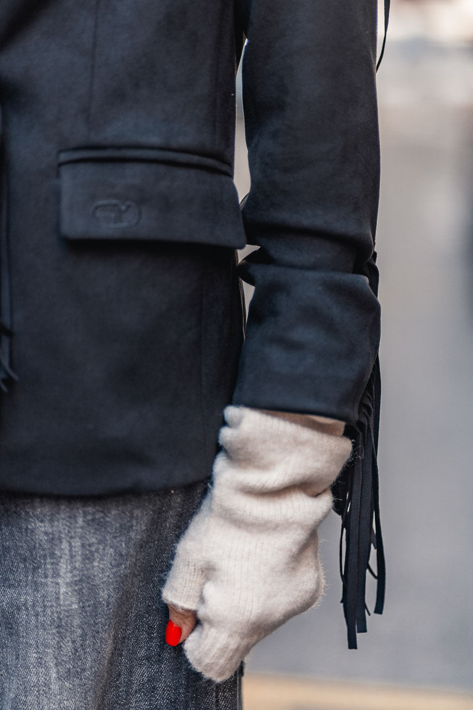 Mitaines Daisy beige