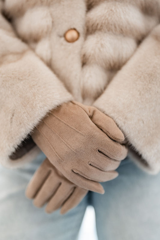 Gants Edda beige
