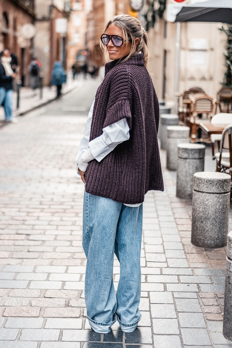 Gilet Banditas Spike prune
