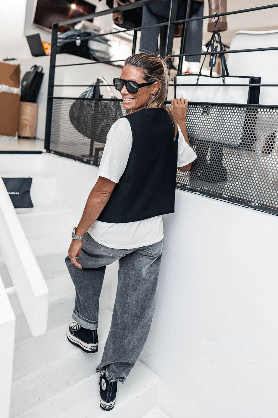 Gilet Grungemama Citta noir