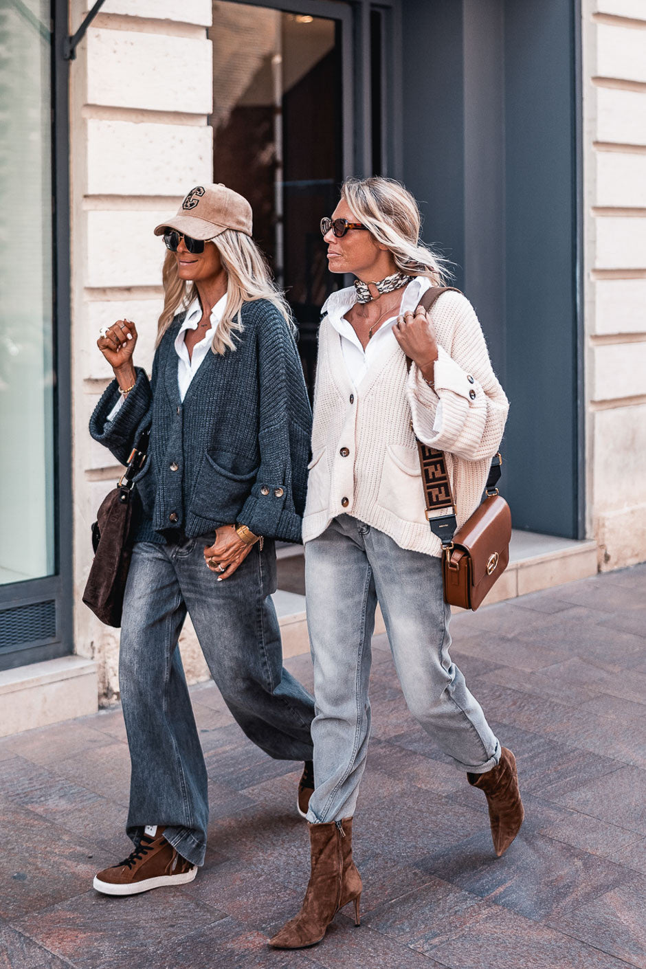 Gilet Grungemama Cora ecru