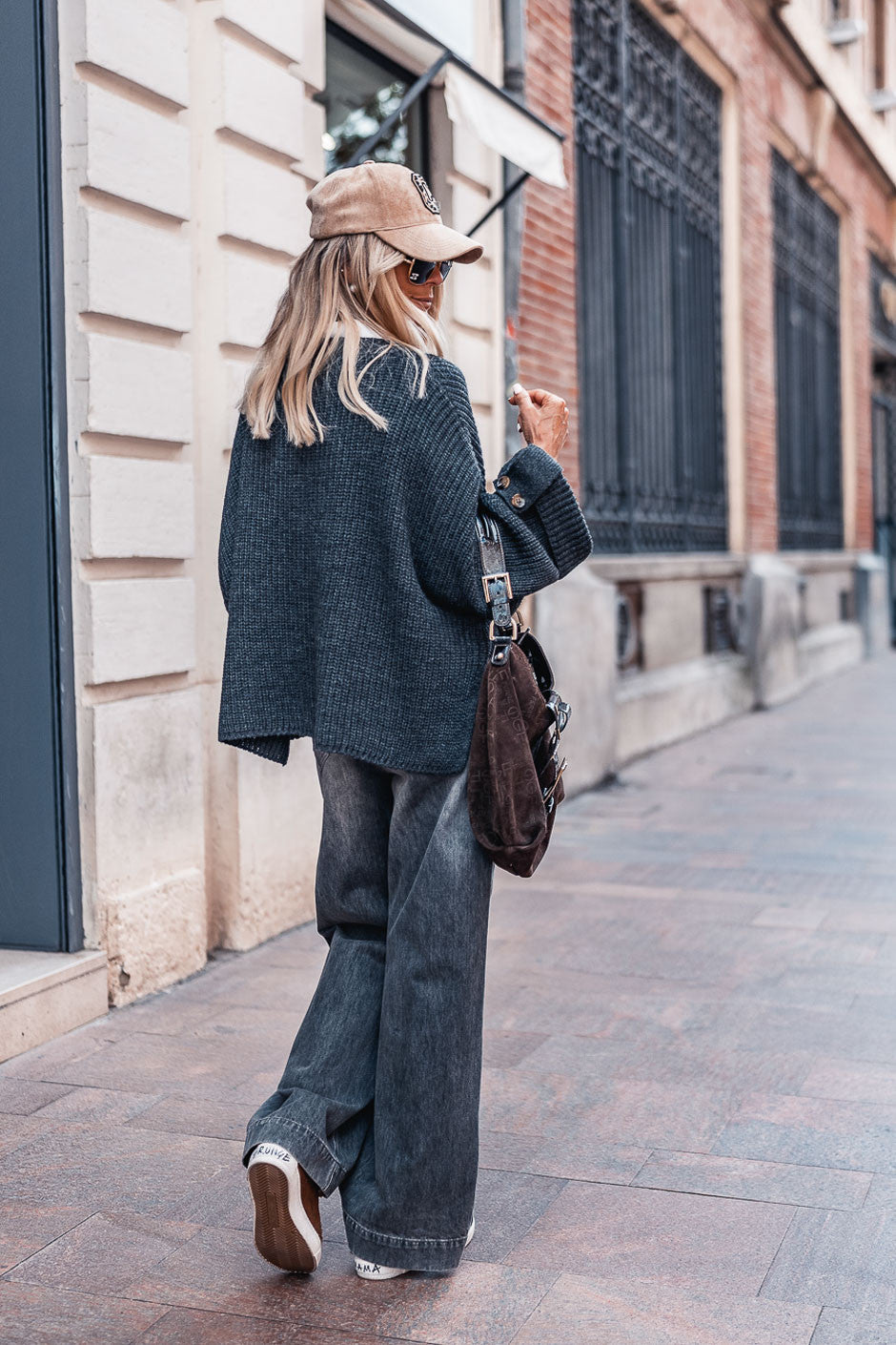 Gilet Grungemama Cora gris