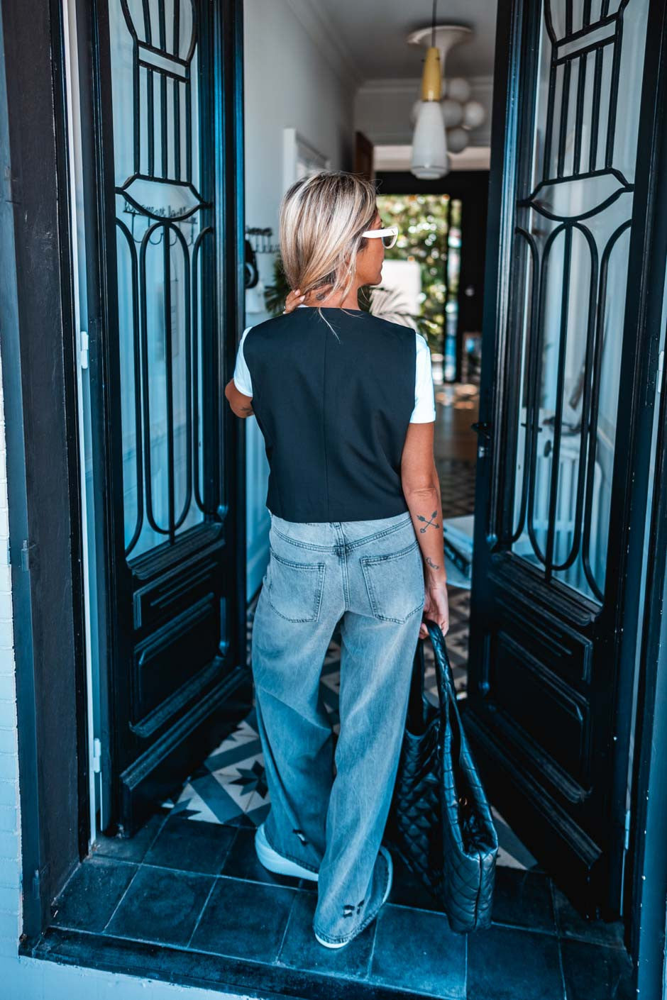 Gilet Grungemama Detroit noir