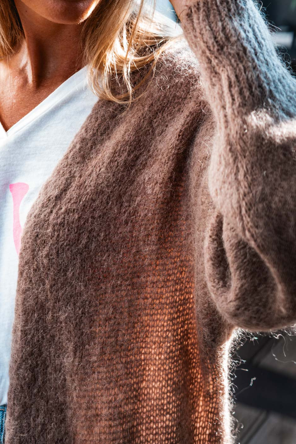 Gilet Grungemama Honey camel