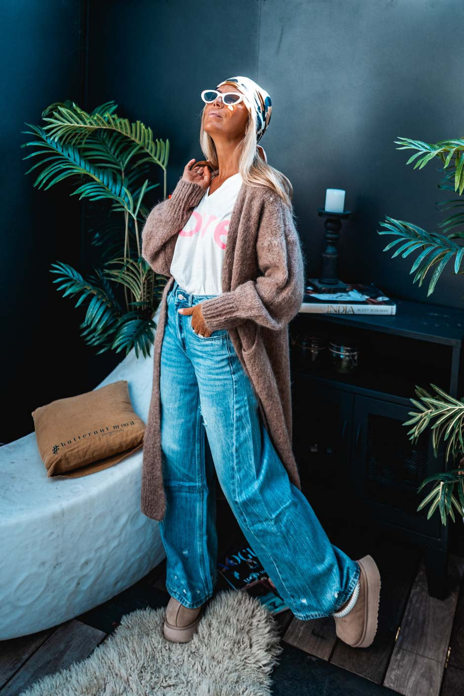 Gilet Grungemama Honey camel