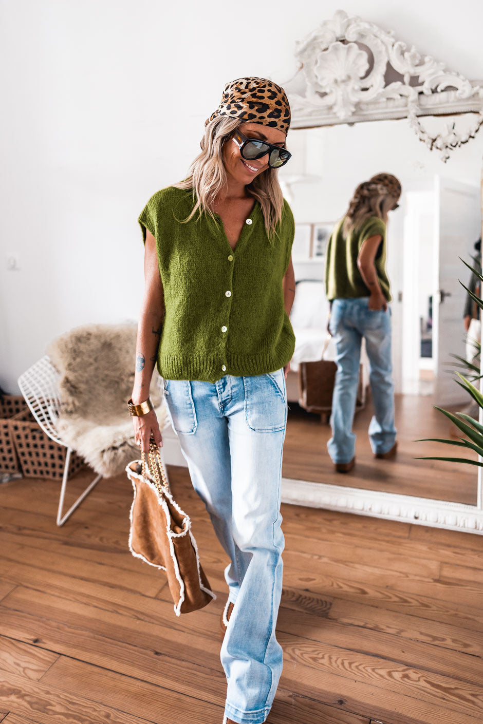 Gilet Grungemama Loanne vert