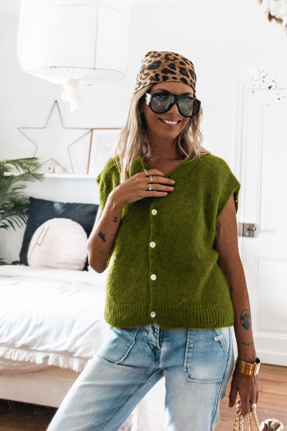 Gilet Grungemama Loanne vert