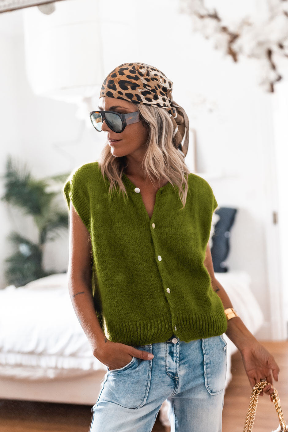 Gilet Grungemama Loanne vert