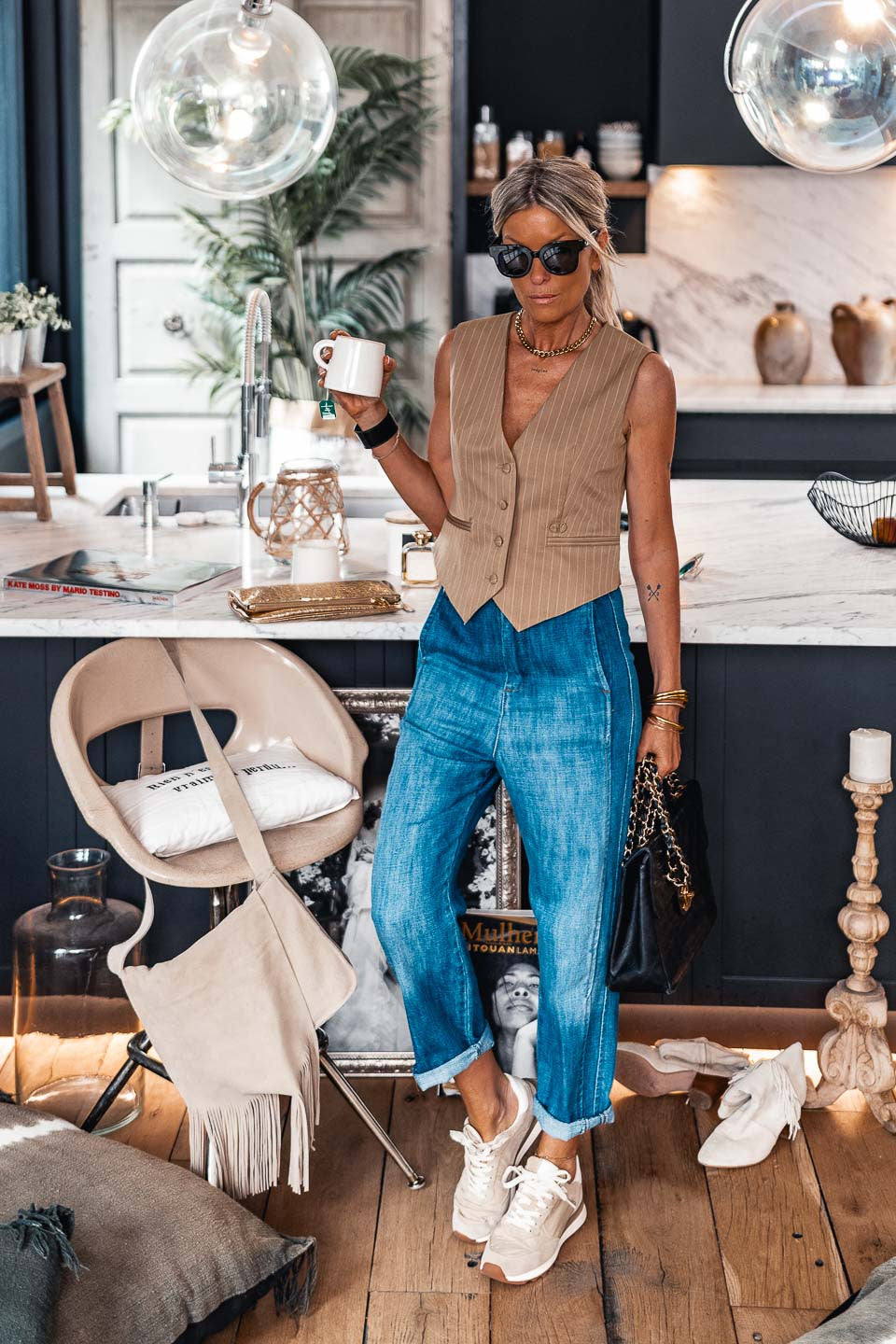 Gilet Grungemama Norma beige