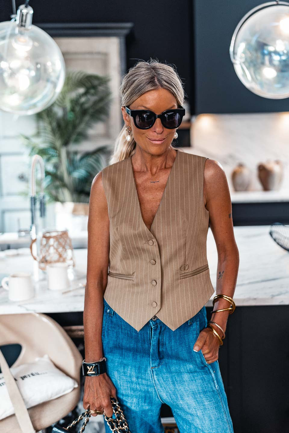 Gilet Grungemama Norma beige