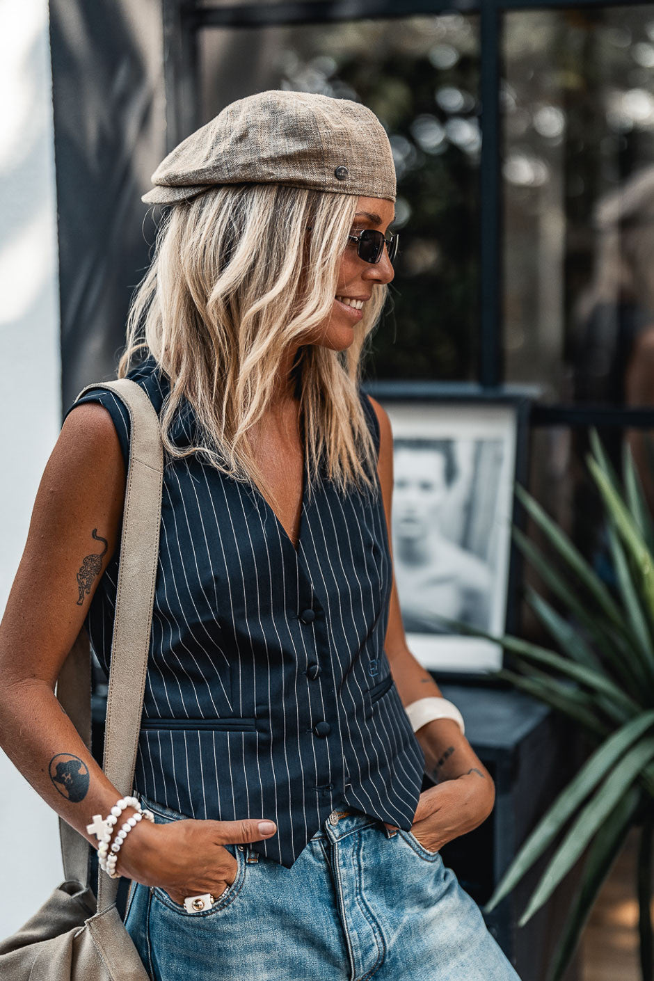 Gilet Grungemama Tyler dark navy