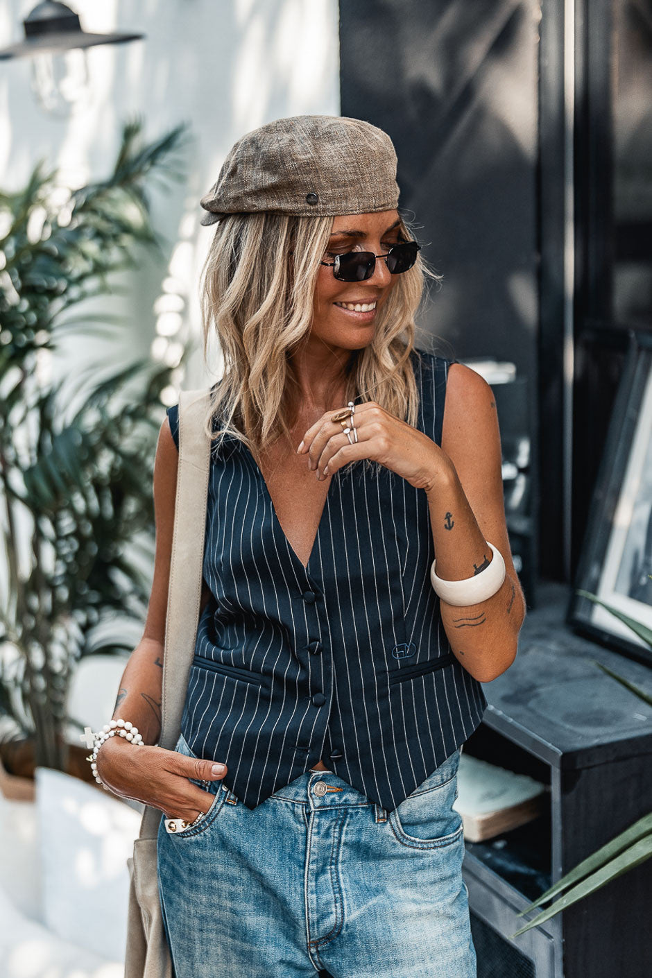 Gilet Grungemama Tyler dark navy