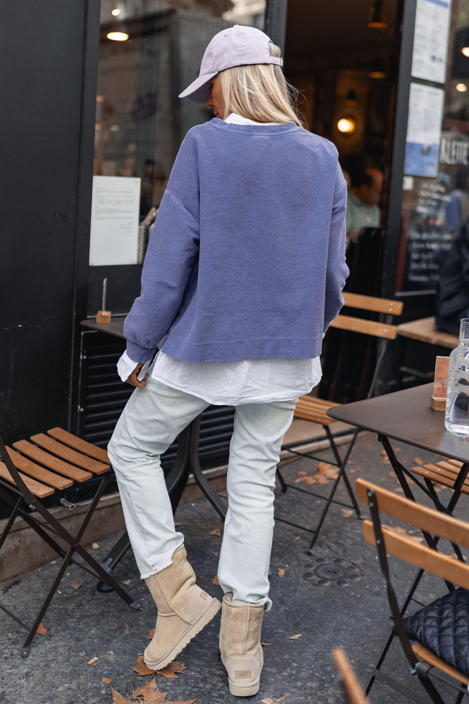BLUE CREATE SWEATSHIRT