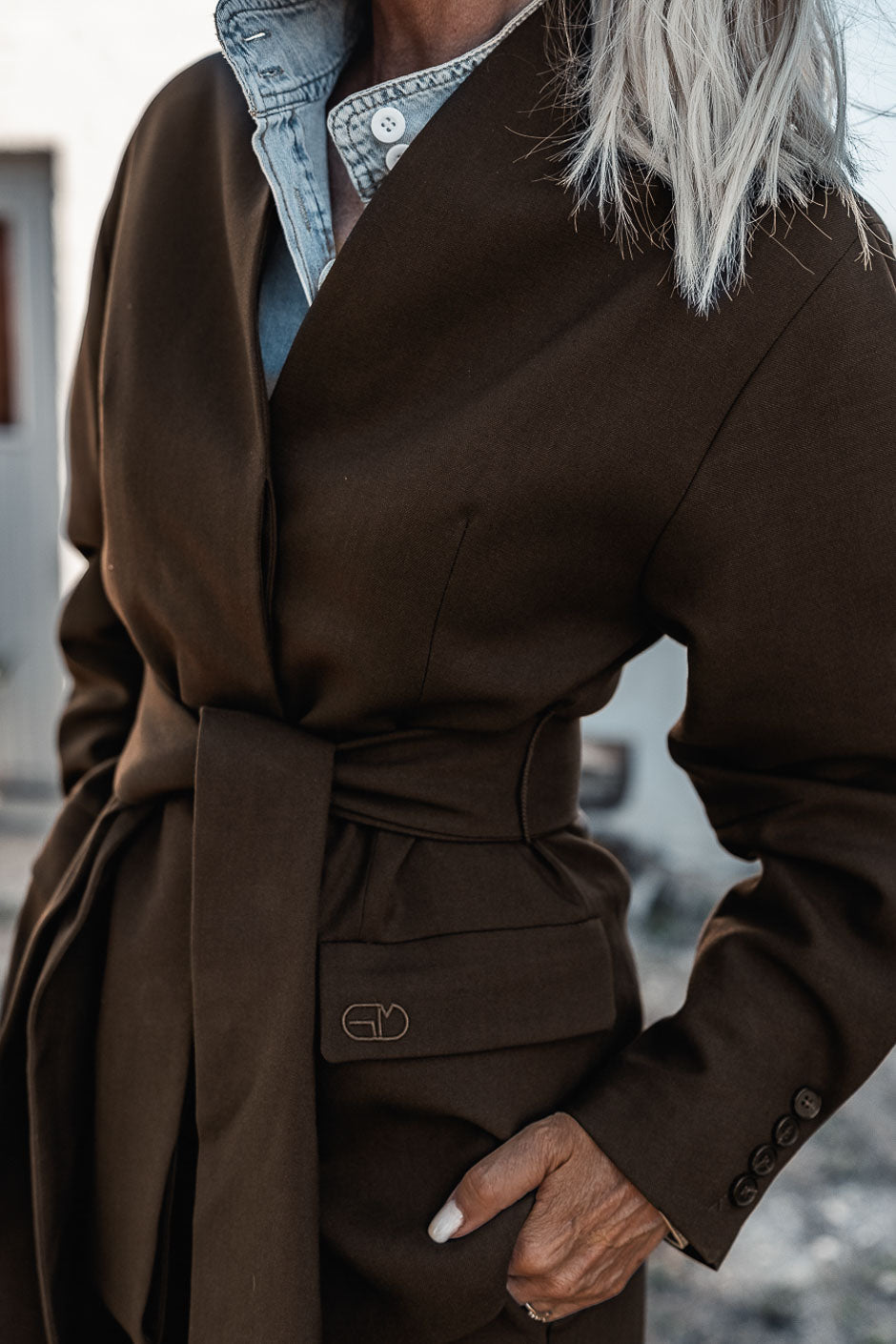 VESTE UMIA CHOCO