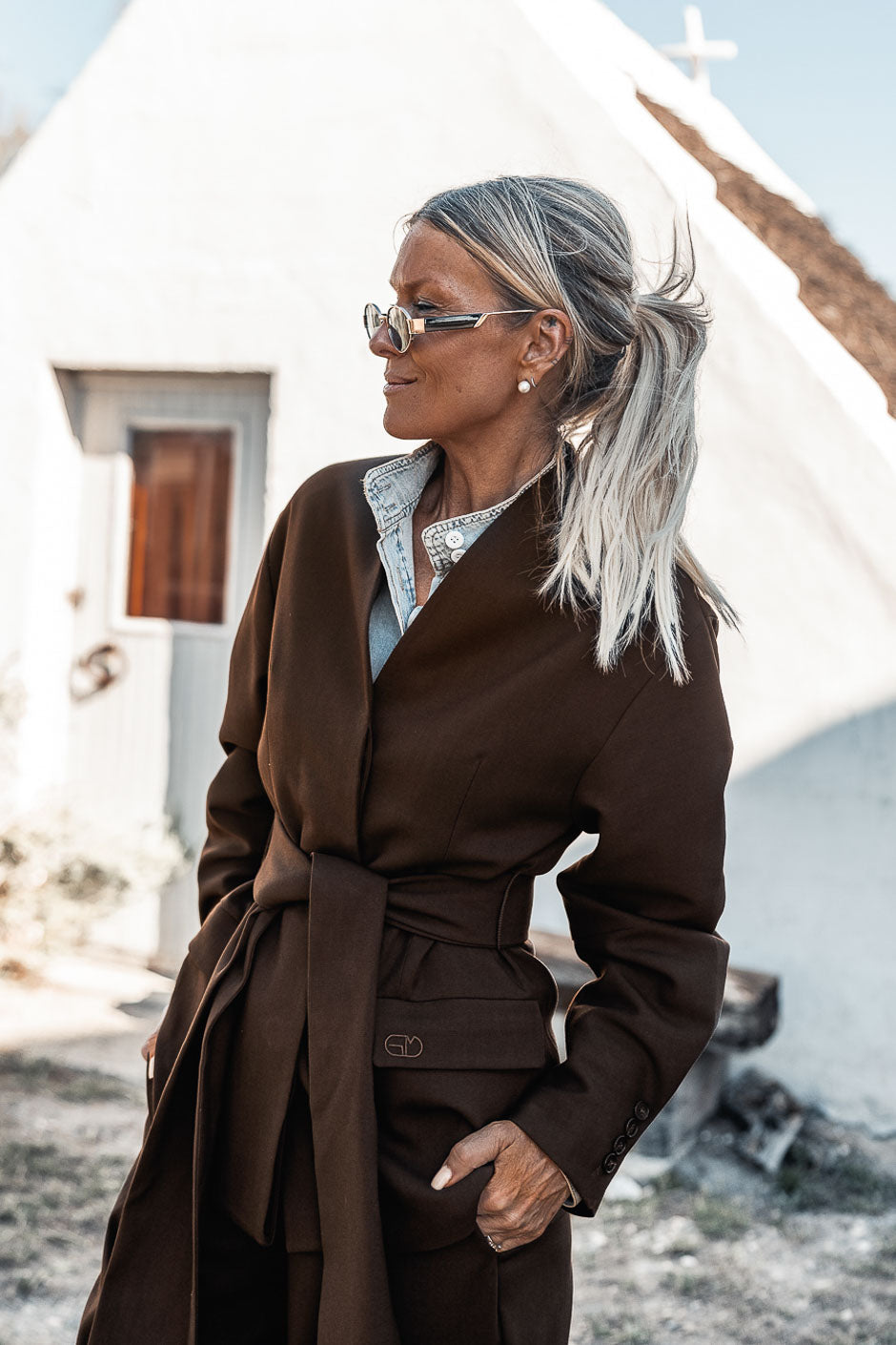 VESTE UMIA CHOCO