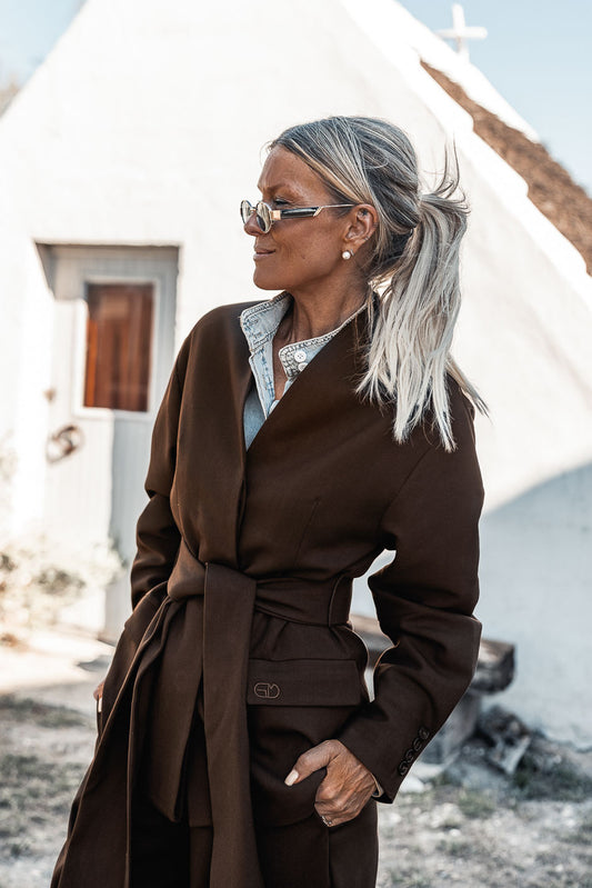 VESTE UMIA CHOCO