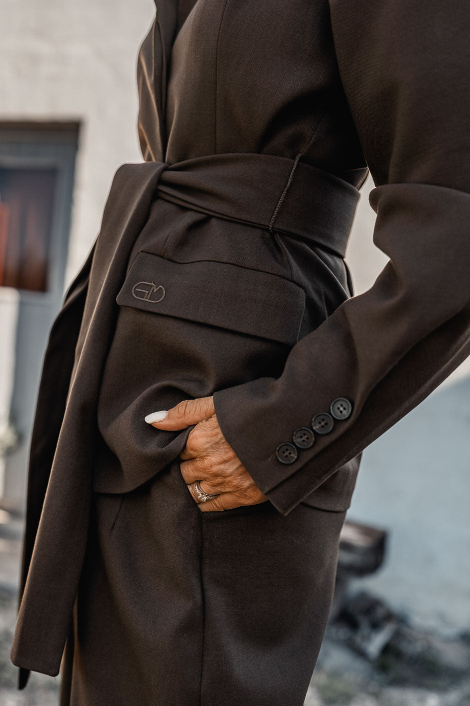 VESTE UMIA CHOCO