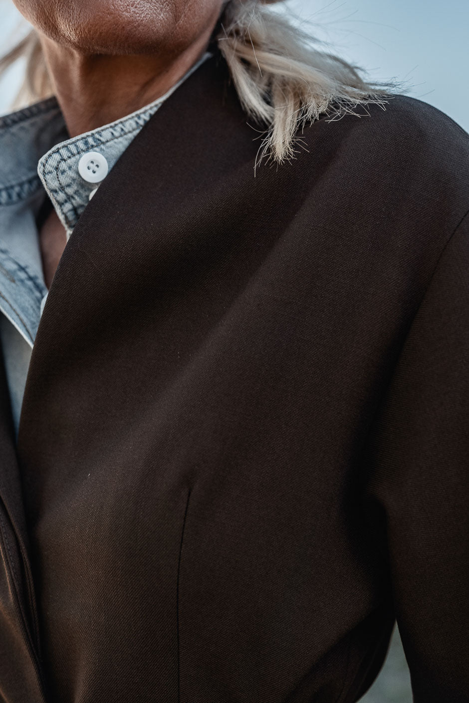 VESTE UMIA CHOCO