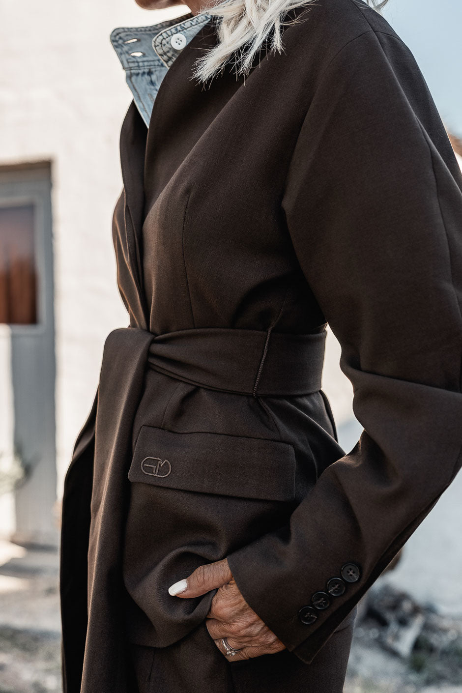 VESTE UMIA CHOCO