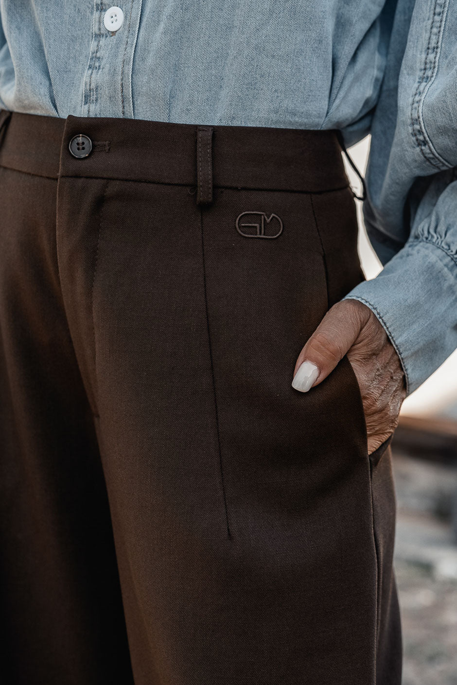 PANTALON UMIA CHOCO