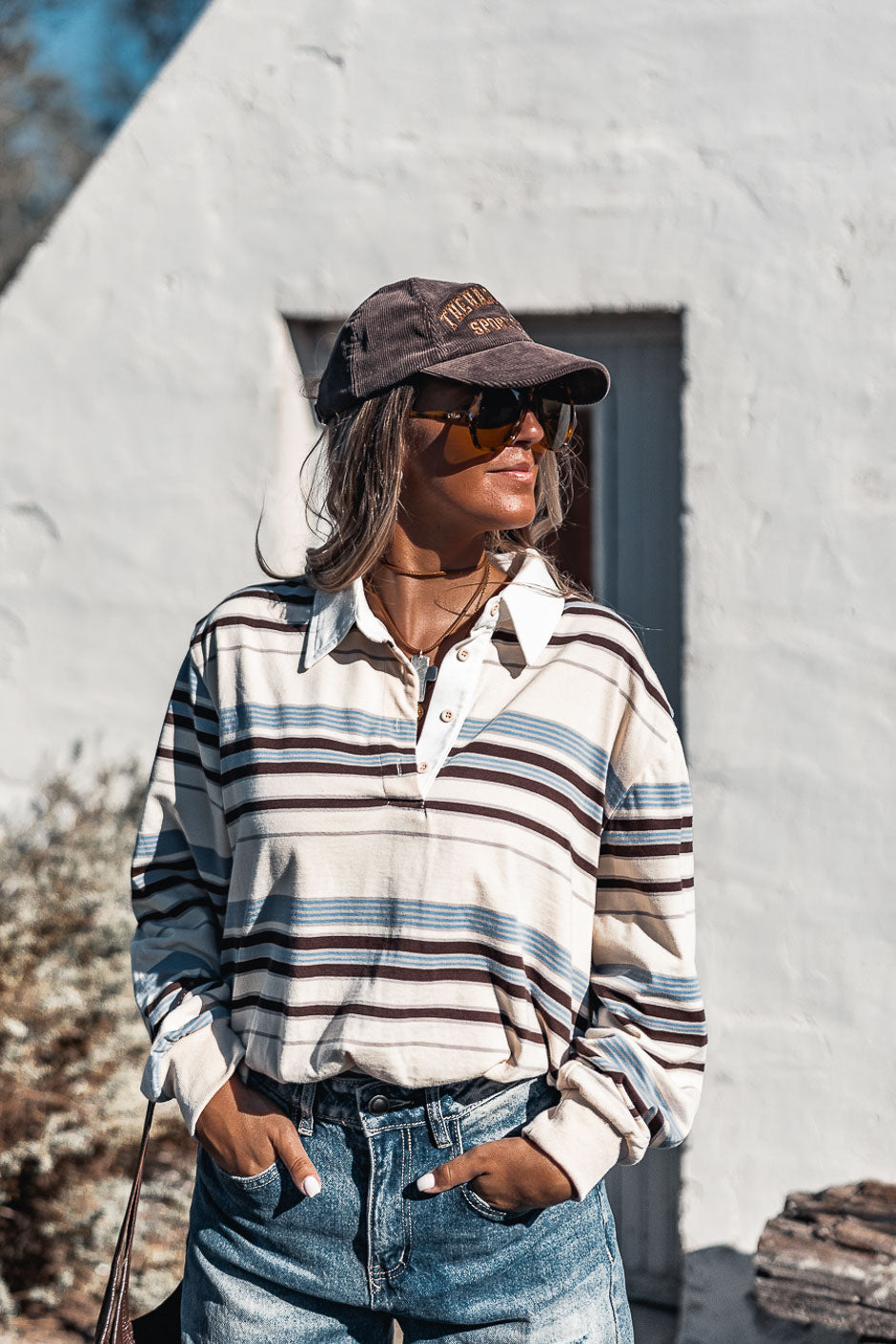 TOMMY ECRU SWEATSHIRT